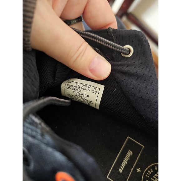 Palladium + Finisterre Pallafin Black Hiking Weatherproof Low Sneakers sz 11 - Picture 9 of 9